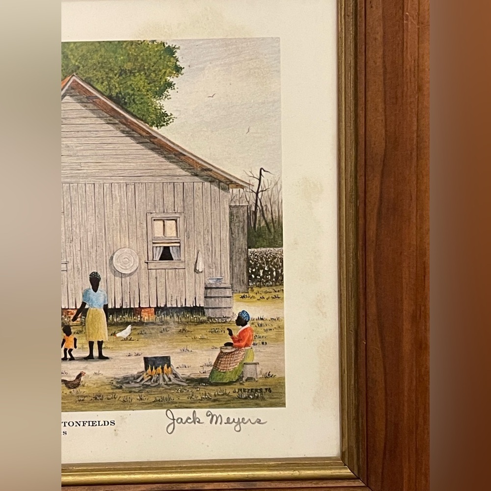 Jack Meyers VINTAGE PRINT, HAND SIGNED AND NUMBERED . Circa 1975. Americana. - Picture 9 of 10